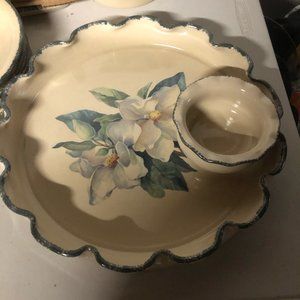 Home and Garden Party Magnolia Chip and Dip Set